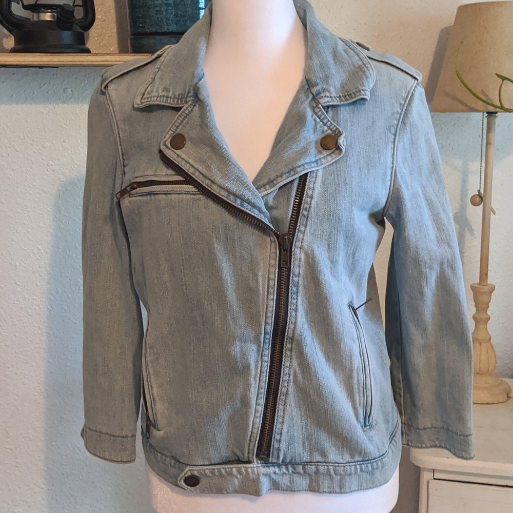 Y2K Gap Jean Jacket Sz Sm